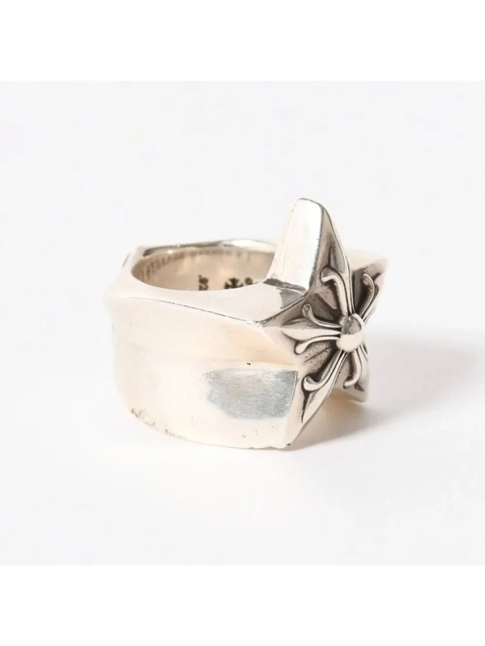 Chrome Hearts Large Sterling Silver Ring